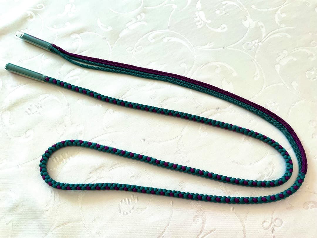 ぼかし染め　無地　着物　切り嵌め 名物裂　名古屋帯　帯締め　フルセット　正絹