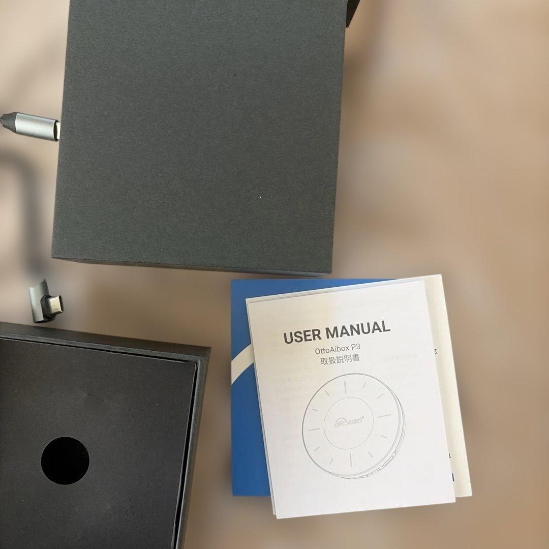 Ottocast OttoAibox P3 オットキャスト リモコン、HDMI付