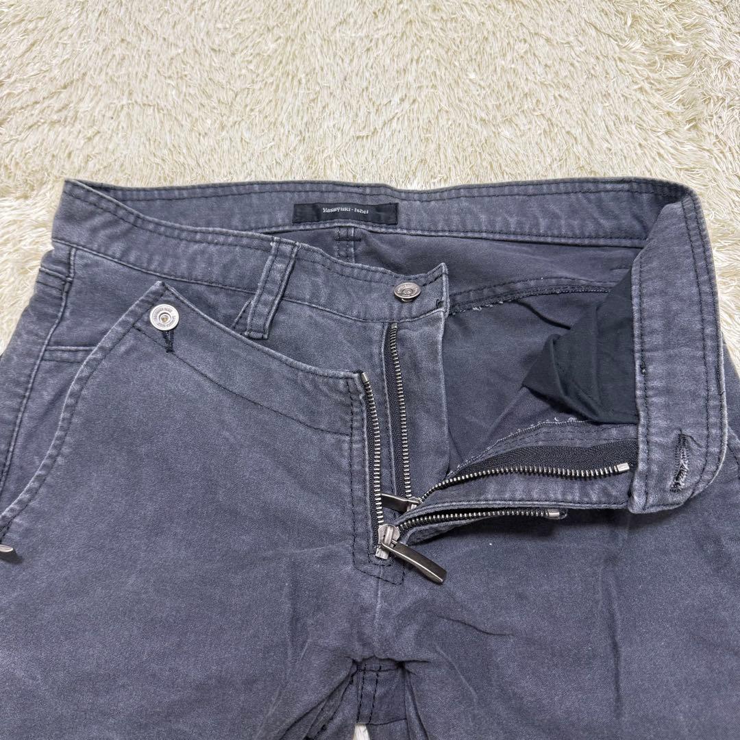 【希少】 YasuyukiIshii ワークパンツ　フレア　y2k テック系