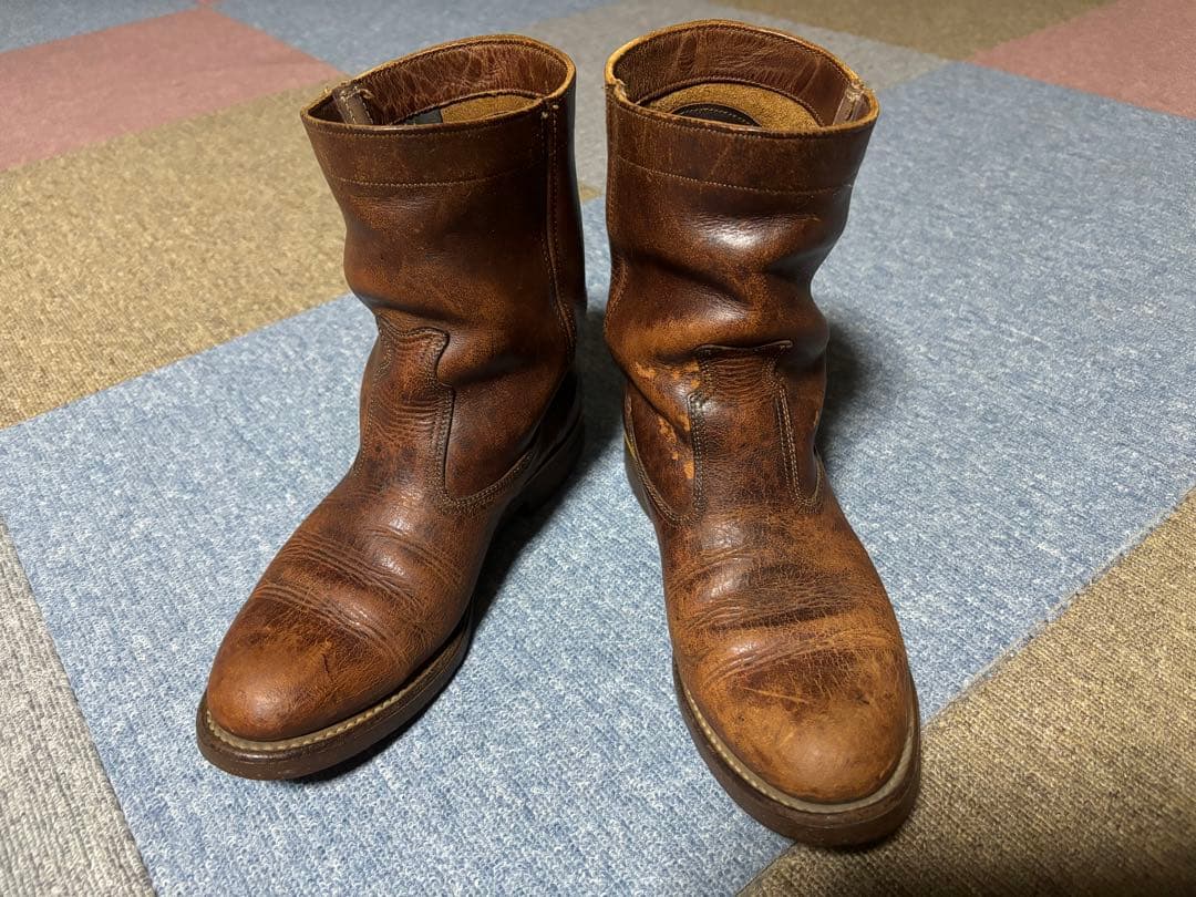 FRYE vintage ペコスブーツ 黒タグ ウエスタン 50s 60s