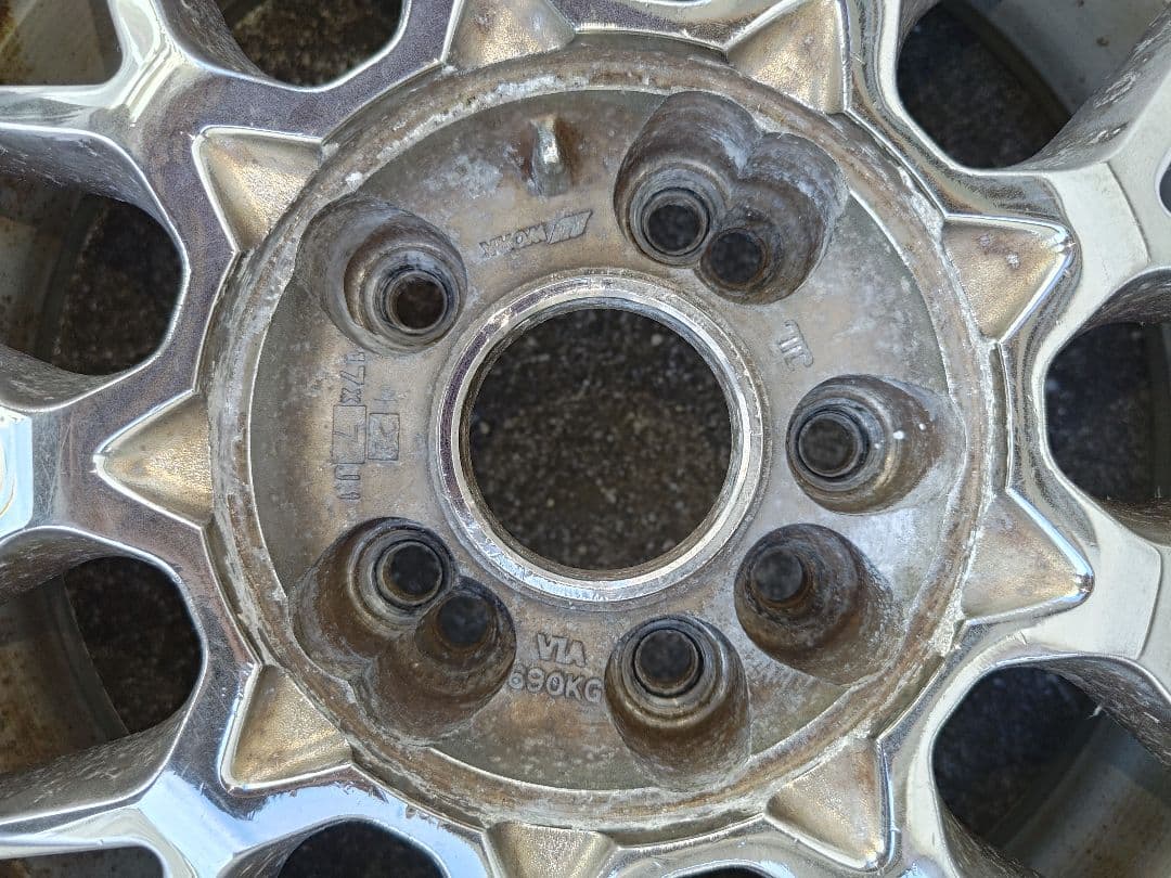 WORK　17インチ　7j アルミホイール　直接取引希望