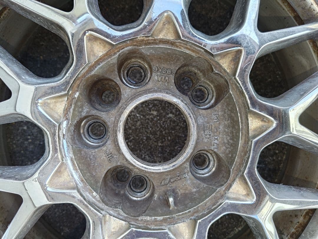 WORK　17インチ　7j アルミホイール　直接取引希望