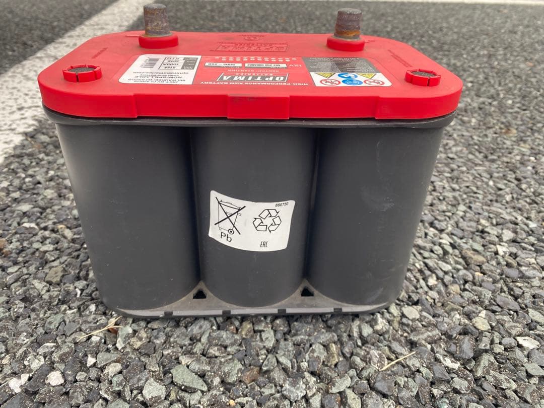 オプティマ　バッテリー レッドトップ Red top ジャンク品