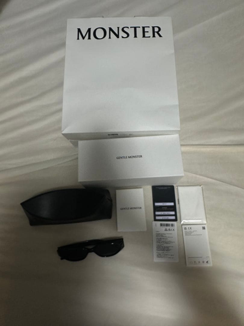 GENTLE MONSTER DUNS ブラックサングラス