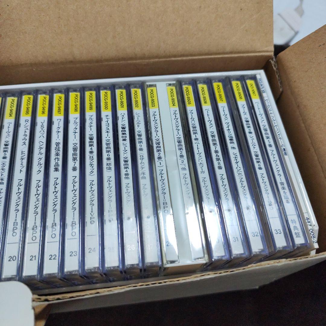 ヴィルヘルム・フルトヴェングラーの遺産 CD BOX 限定盤 34枚組