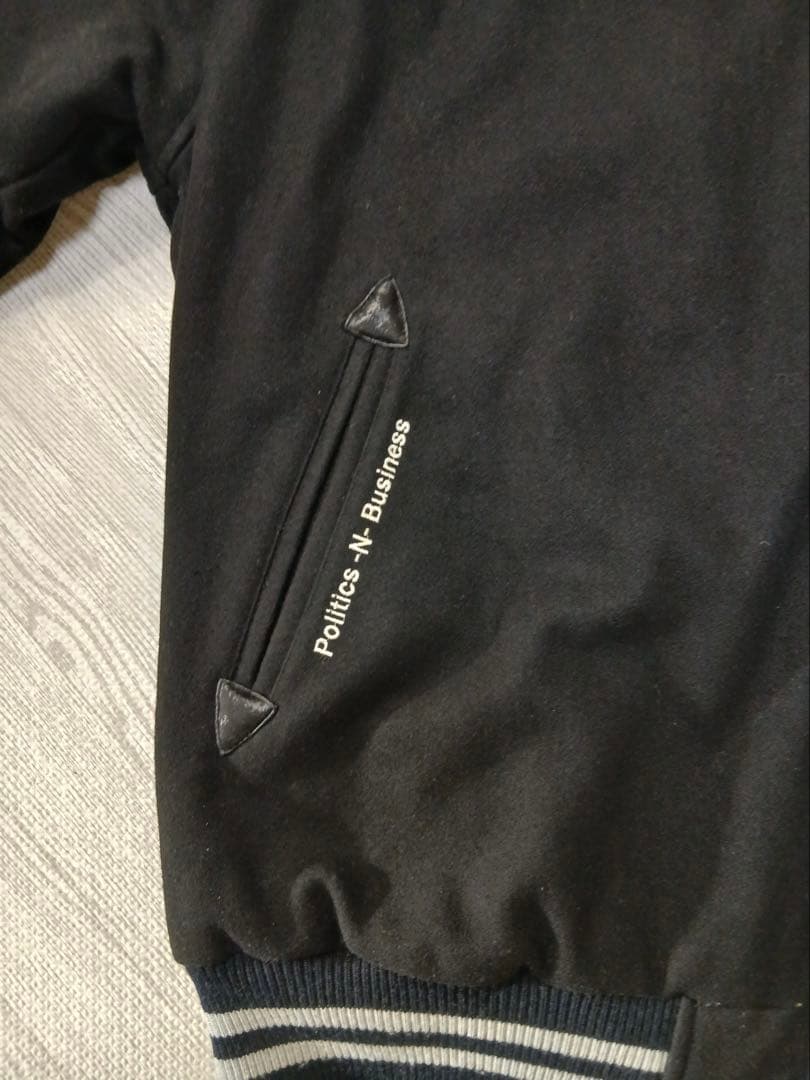 P*0様 PNB NATION ビッグサイズ Y2K 90s00sスタジャン リ