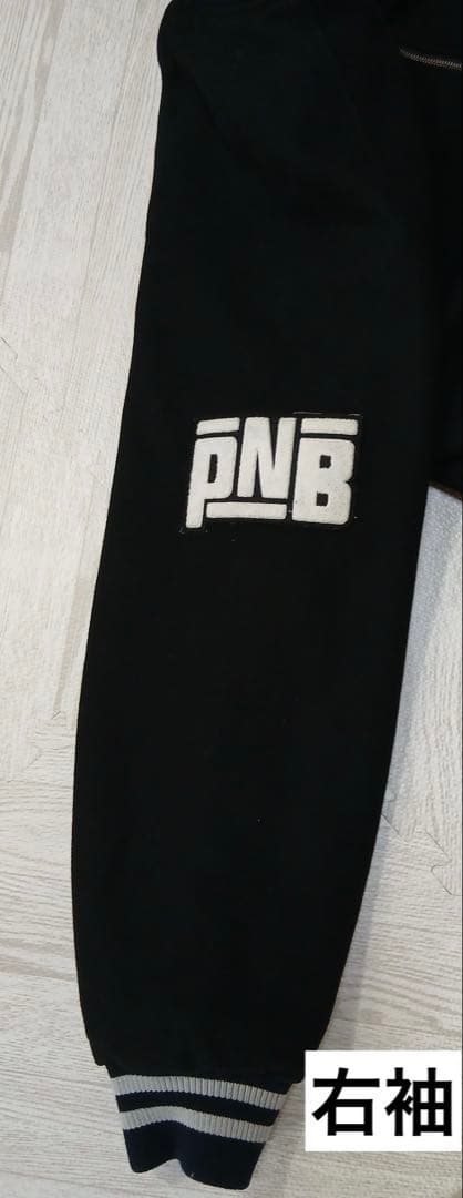 P*0様 PNB NATION ビッグサイズ Y2K 90s00sスタジャン リ