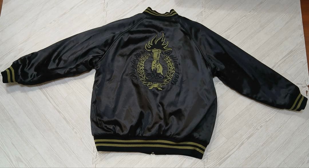 P*0様 PNB NATION ビッグサイズ Y2K 90s00sスタジャン リ