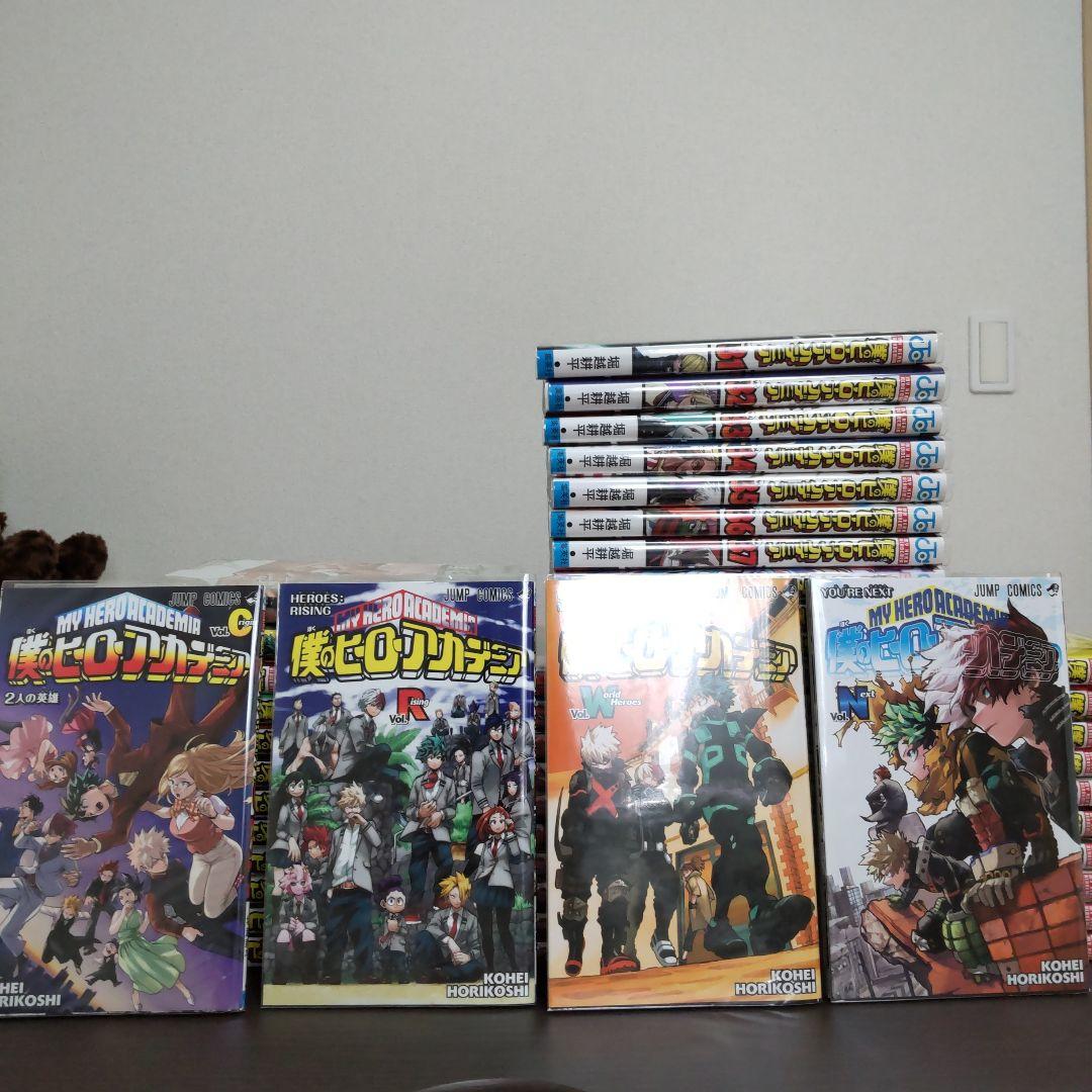 僕のヒーローアカデミア 全42巻＋映画特典4冊セット　漫画　ヒロアカ