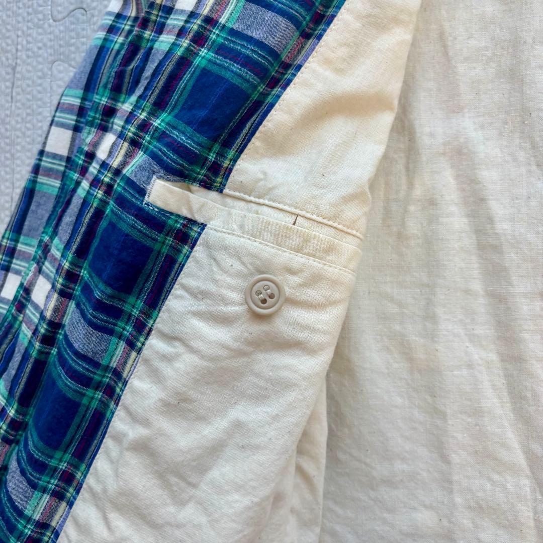 コムデギャルソンオムプリュス タータンチェック 3Bジャケット テーラード