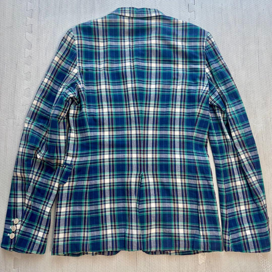 コムデギャルソンオムプリュス タータンチェック 3Bジャケット テーラード