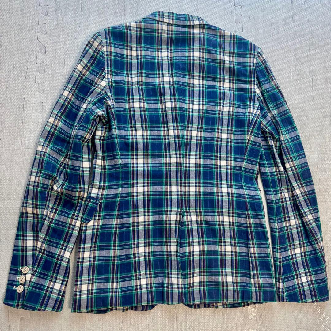 コムデギャルソンオムプリュス タータンチェック 3Bジャケット テーラード