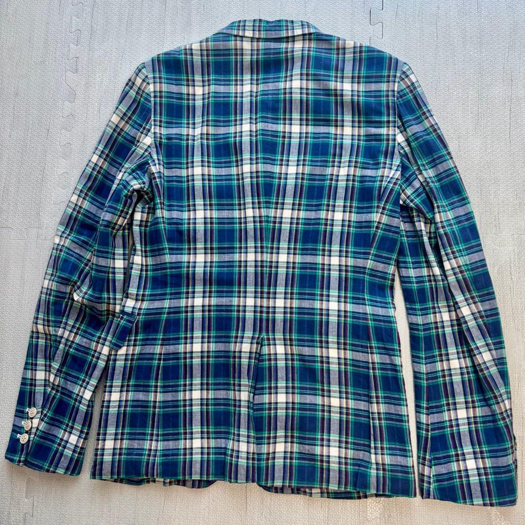 コムデギャルソンオムプリュス タータンチェック 3Bジャケット テーラード