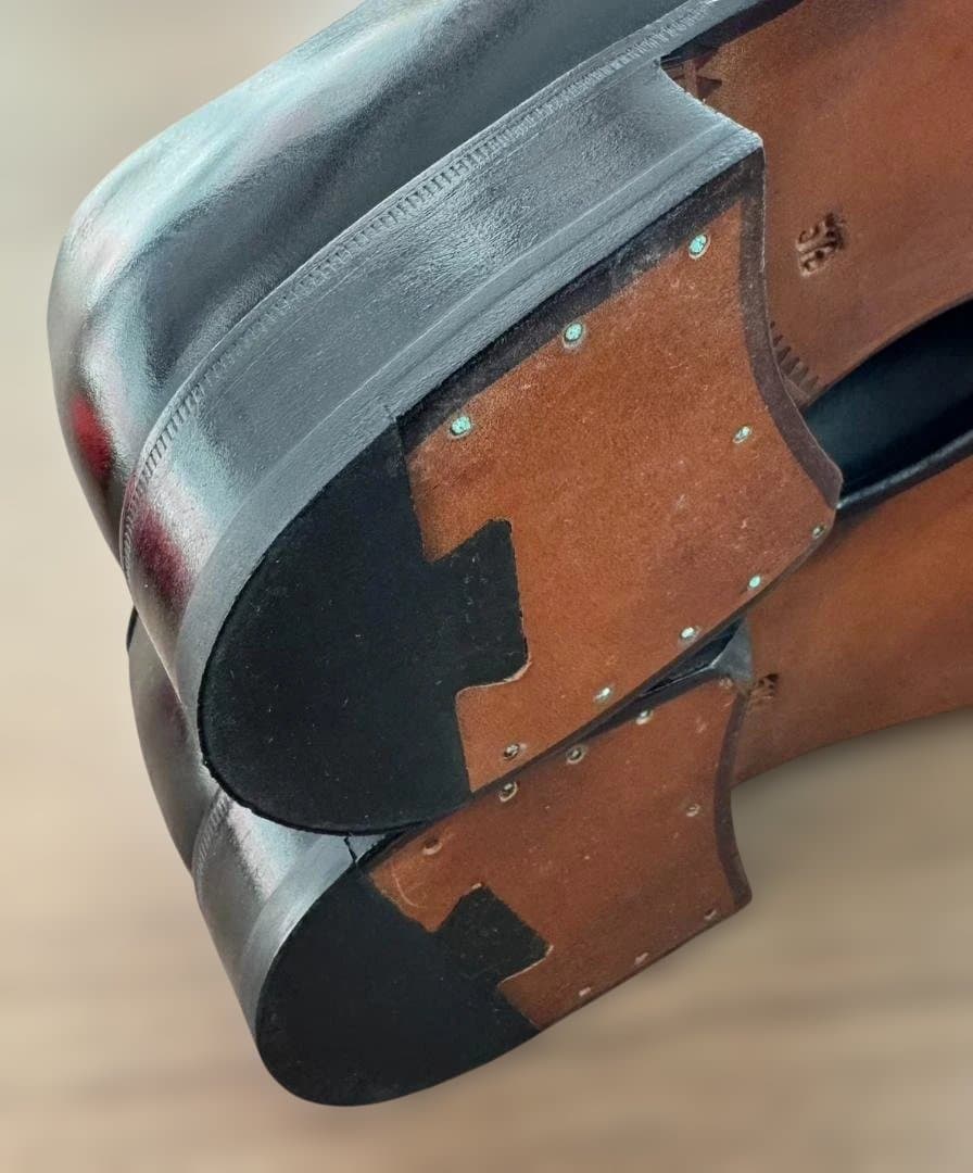 【美品】CARMINA カルミナ ダブルモンク ストラップ スペイン製 高級本革