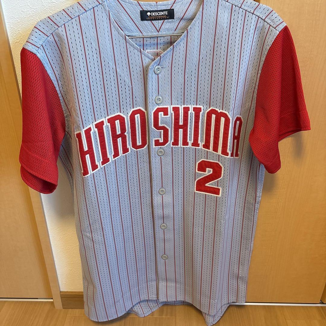 広島東洋カープ　東出輝裕　ビジターユニフォーム　Lサイズ