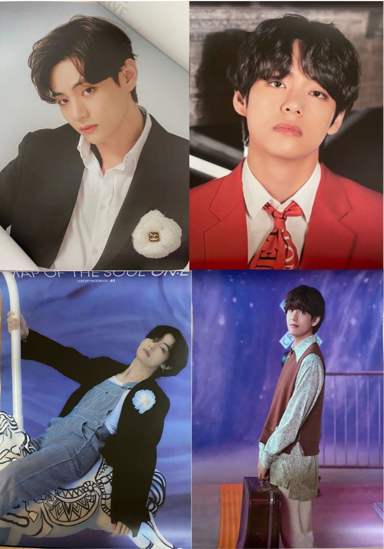 BTS V テヒョン NYEL MOS SOWOOZOO ポスター 4枚セット