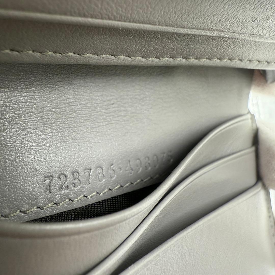 【極美品】GUCCI グッチ GGマトラッセ マーモント ウォレット 2つ折り.