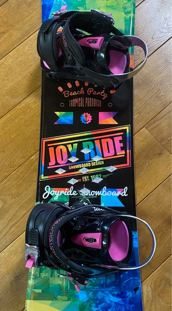 JOYRIDE スノーボード ビンディングセット ジュニア ガールズ