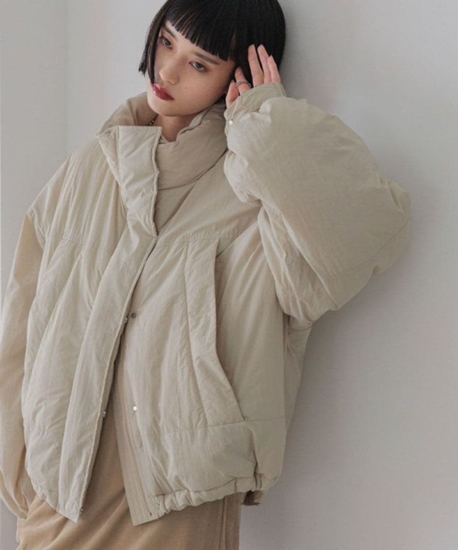 LOWRYSFARM ローリーズファーム モンスターショートコート アイボリー