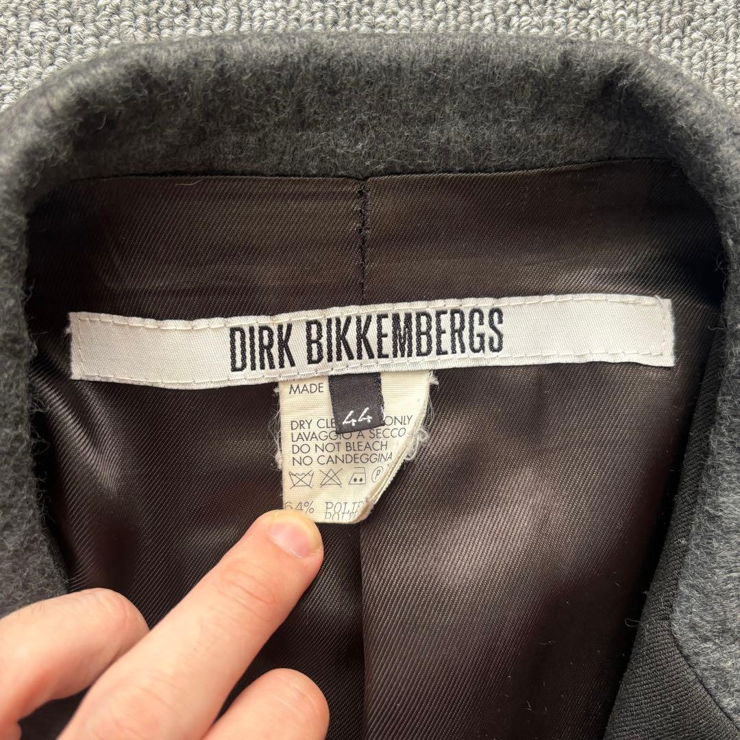 dirk bikkenbergs ウール 切り替えジャケット