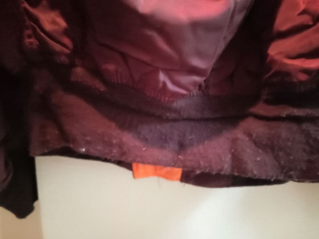 （ビンテージ）MA-1 えんじ　M アルファーインダストリーズ