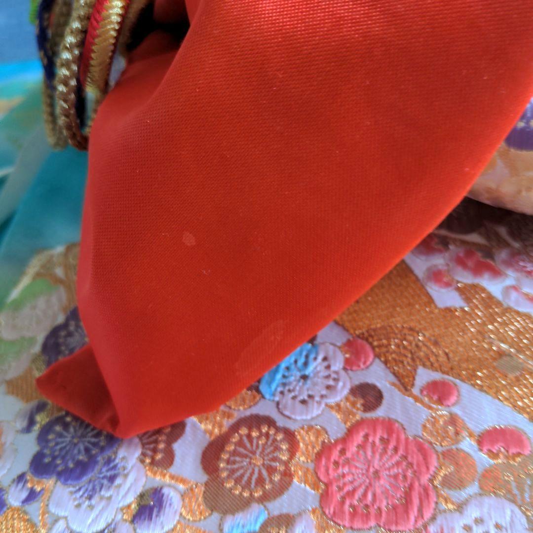 七五三　着物　７歳 　フルセット　水色　古典柄　ターコイズブルー