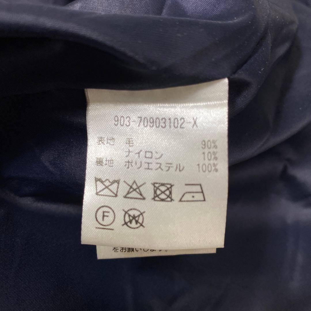 ⚫︎北欧暮らしの道具店 WAYアレンジ襟のかろやかチェスターコート ウール