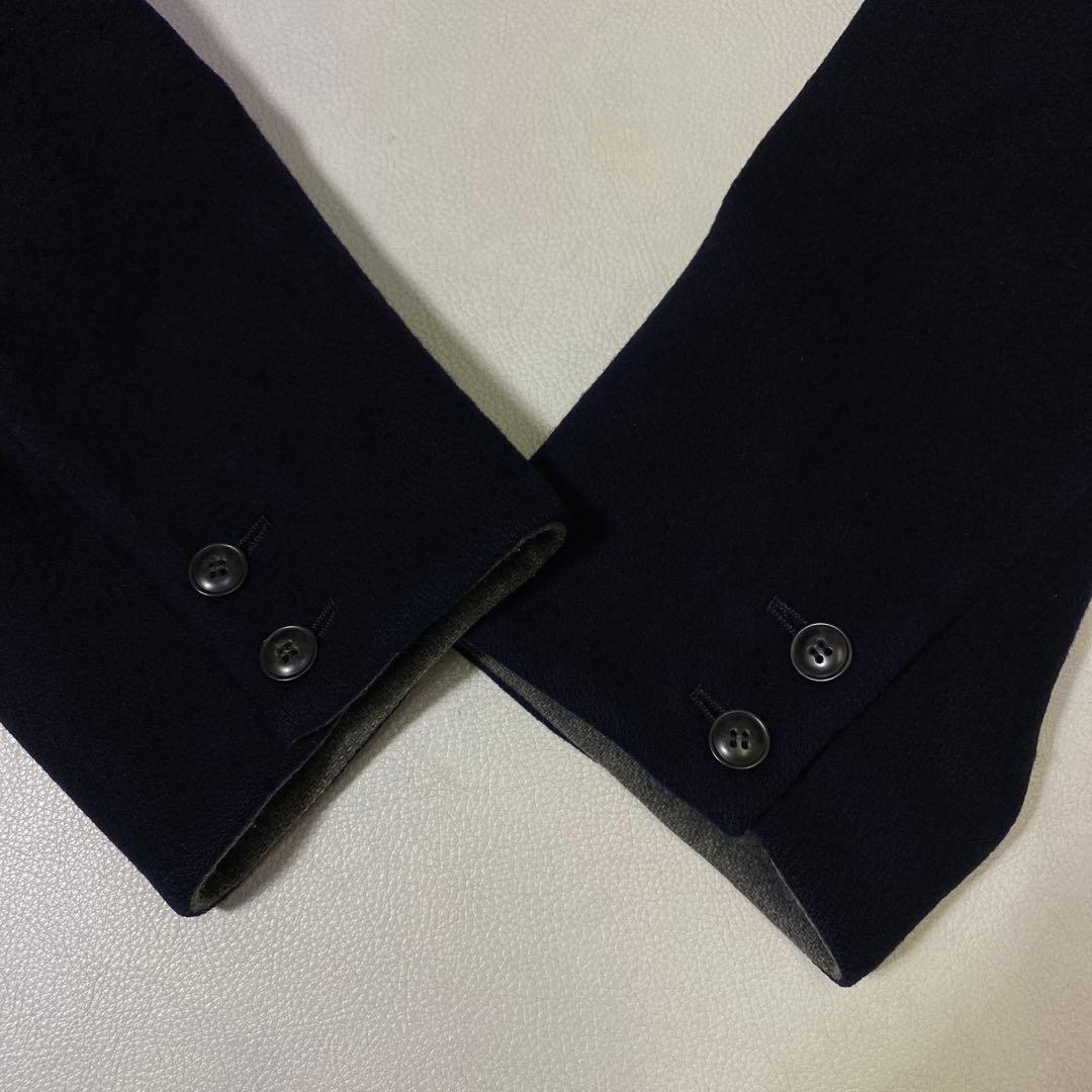 ⚫︎北欧暮らしの道具店 WAYアレンジ襟のかろやかチェスターコート ウール