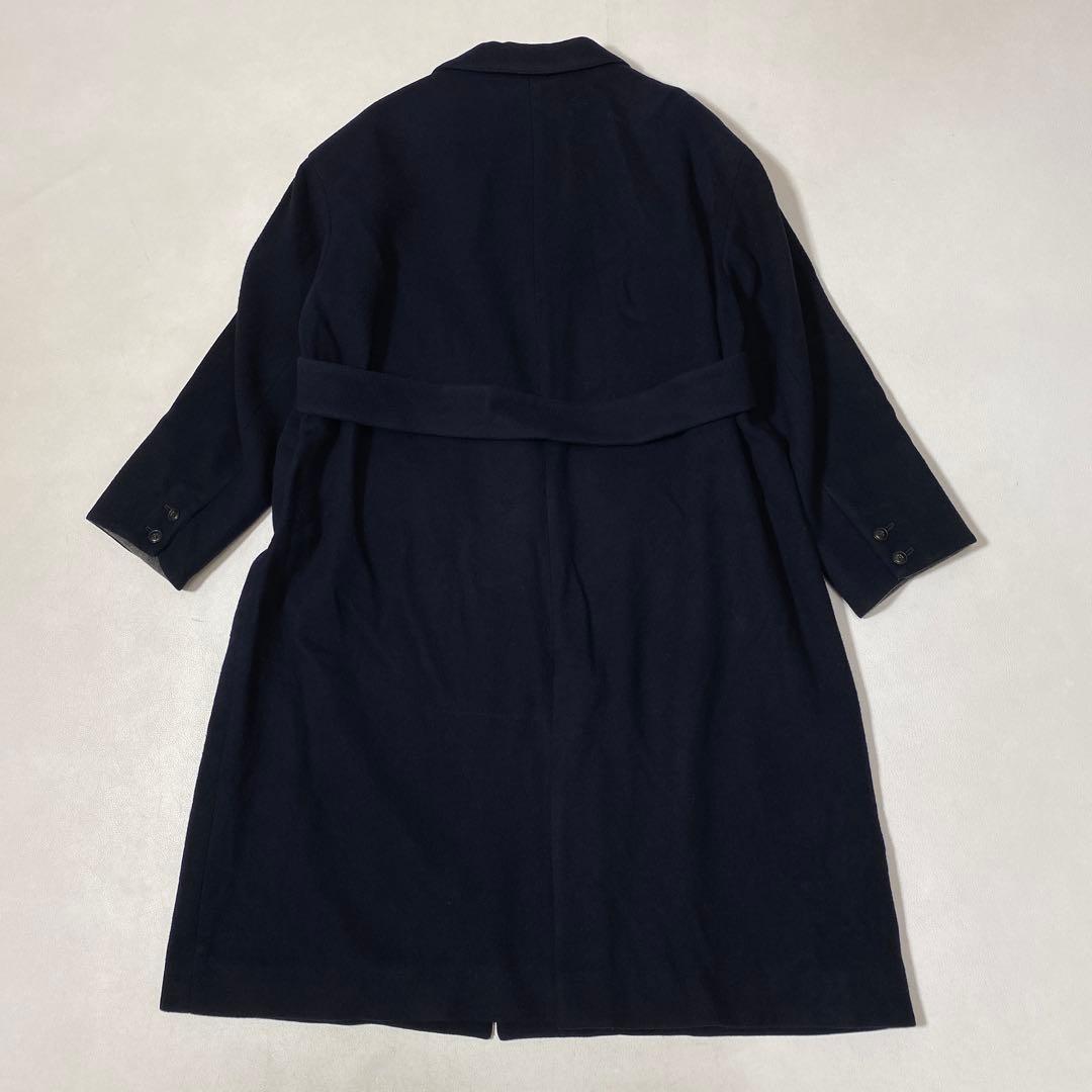 ⚫︎北欧暮らしの道具店 WAYアレンジ襟のかろやかチェスターコート ウール
