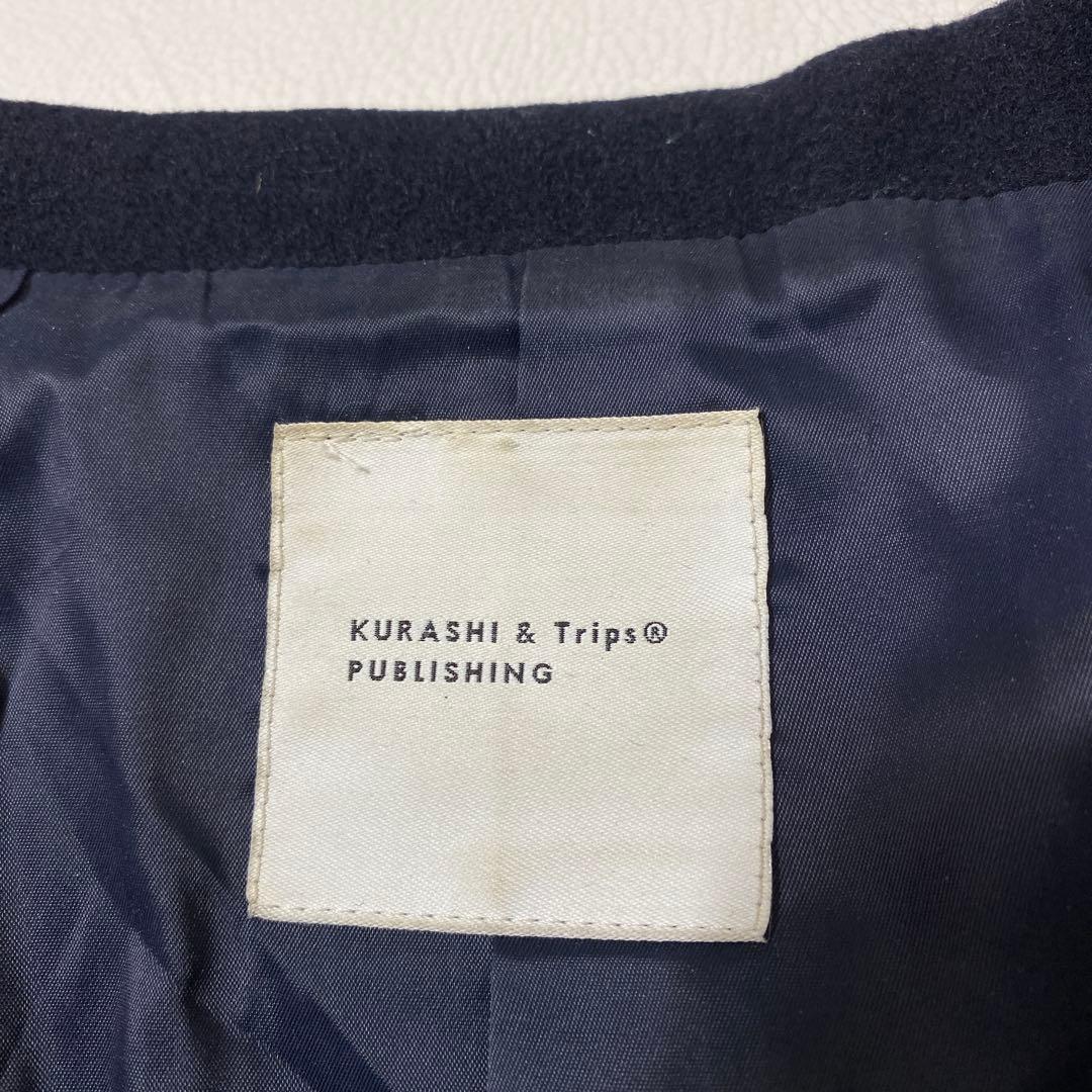 ⚫︎北欧暮らしの道具店 WAYアレンジ襟のかろやかチェスターコート ウール