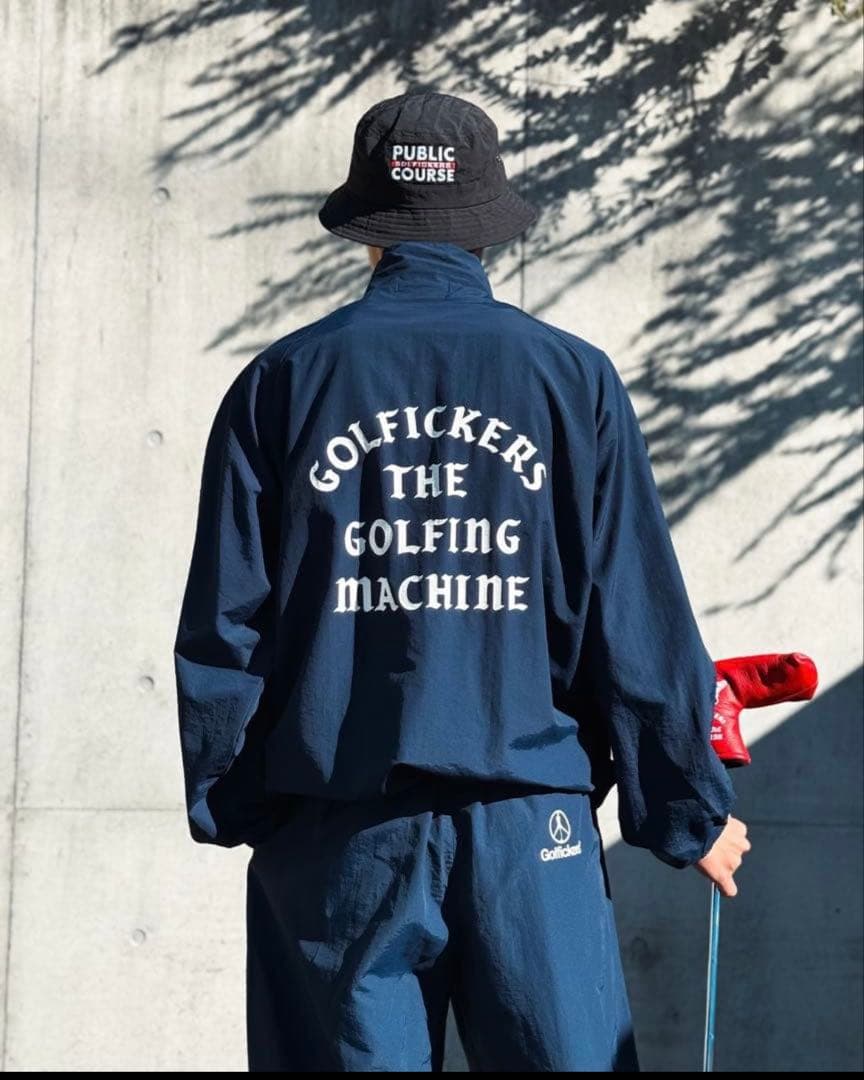 美品　ゴルフィッカーズ　golfickers セットアップ　ブラック　S