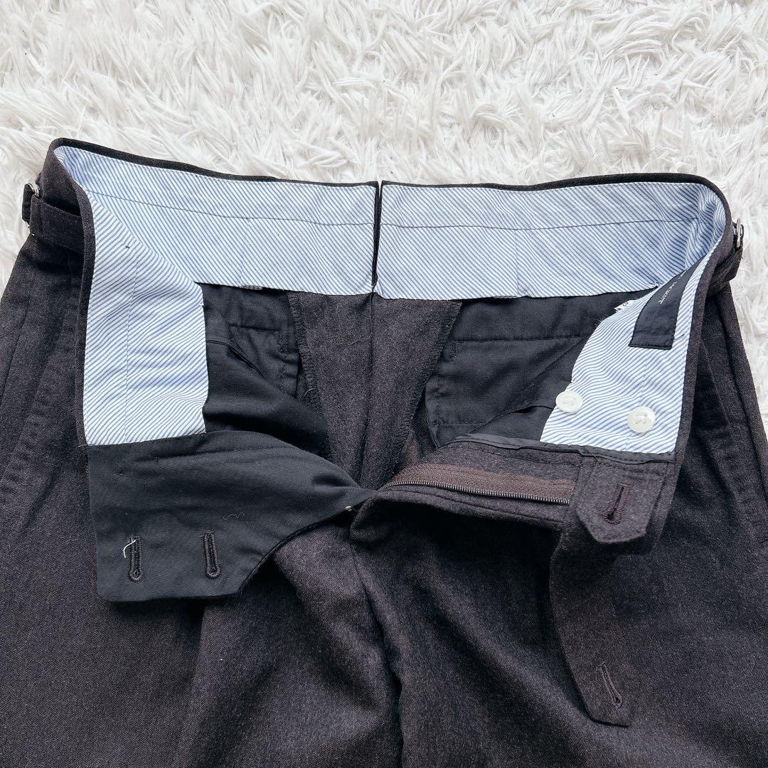 美品 リングヂャケット サキソニー ウール アジャスター スラックス 日本製