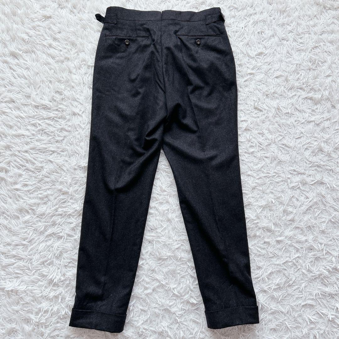 美品 リングヂャケット サキソニー ウール アジャスター スラックス 日本製