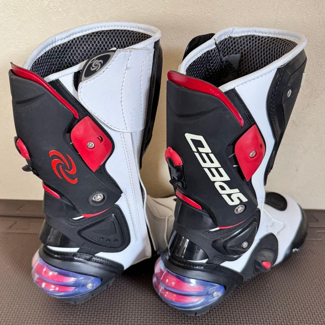 SPEED B1001 レーシングブーツ ホワイト EU43（27cm）
