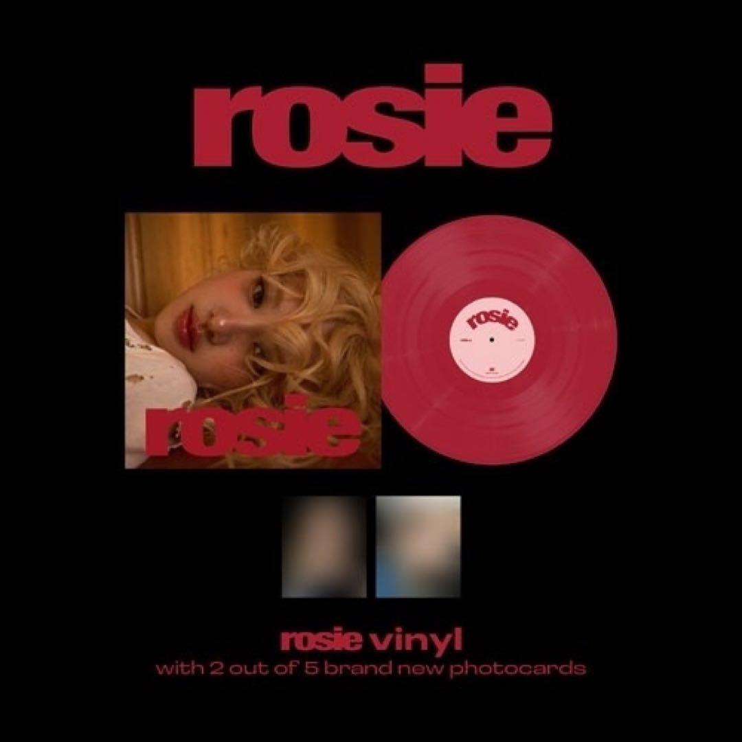 【新品未開封】BLACKPINK ロゼ rosie Red Vinyl LP