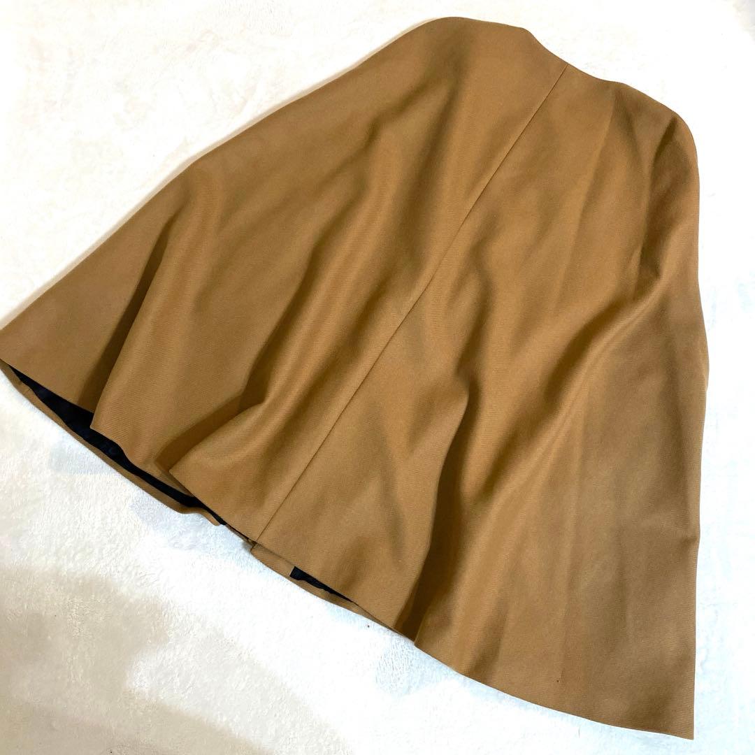 極美品✨ ZARA MANTECO ポンチョ ケープ ゴールド　金具　完売品 L