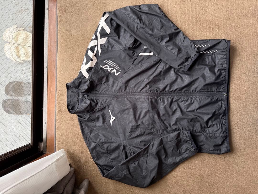 ミズノ　ジャージ　ウインドブレーカー　上下セットアップ NXT　L