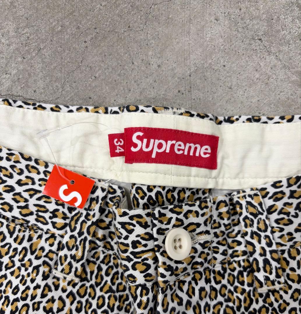 パンツ Supreme Chino Pant Leopard 34