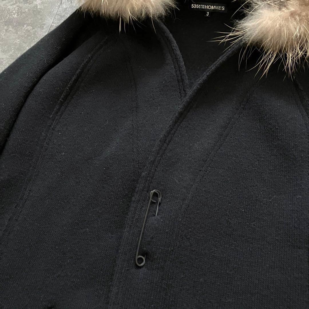 ジャケット・アウター 00s 5351 pour les hommes fur wool coat