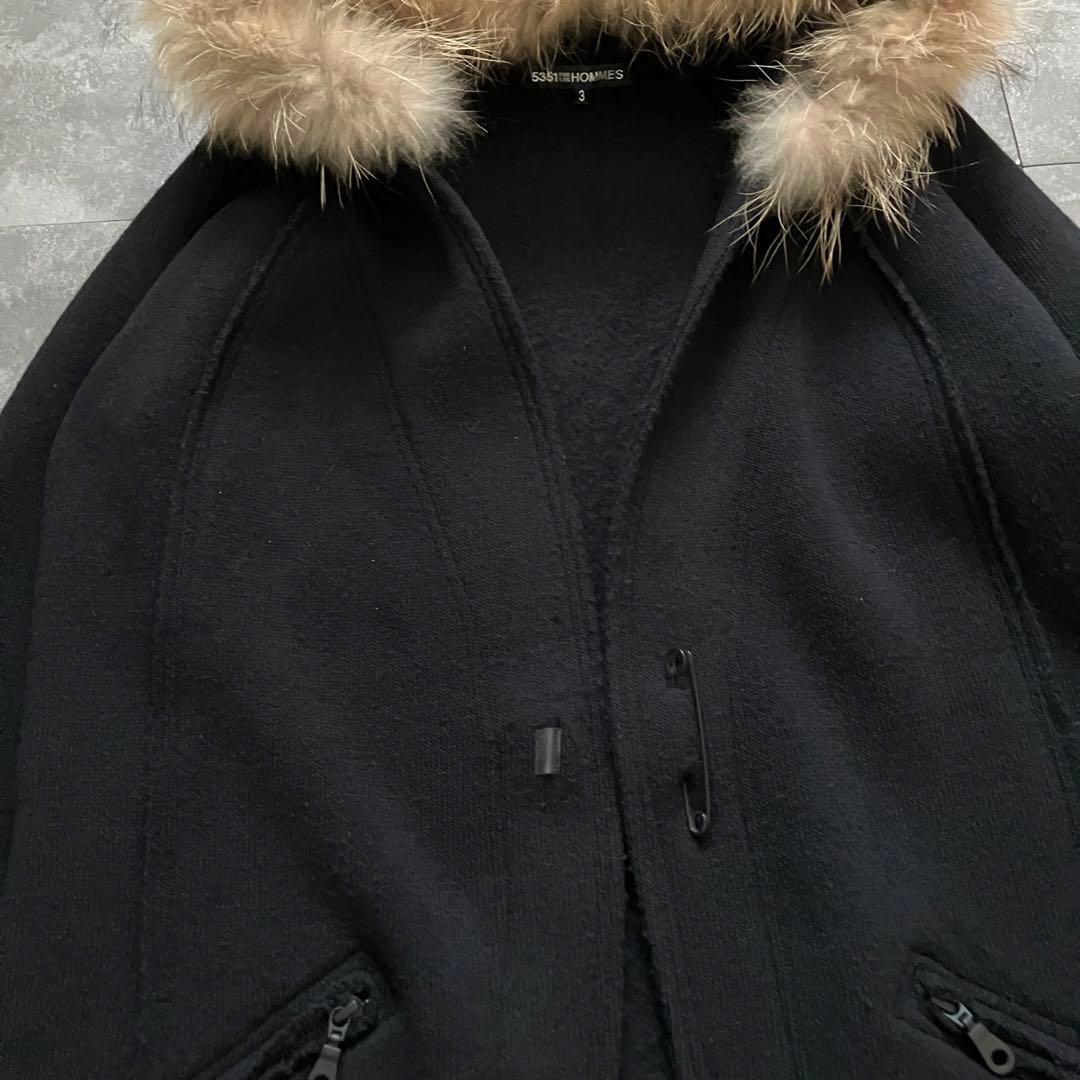 ジャケット・アウター 00s 5351 pour les hommes fur wool coat