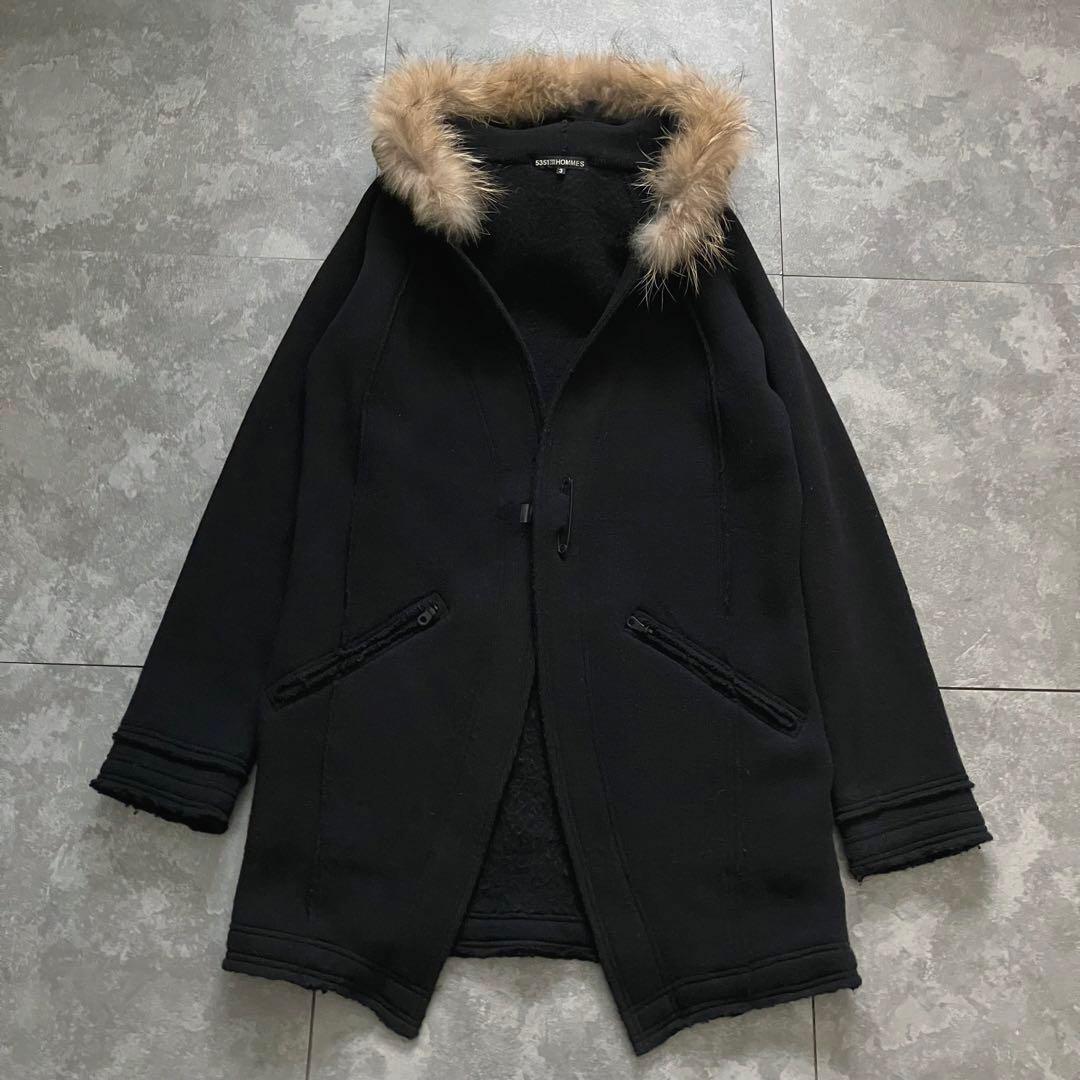 ジャケット・アウター 00s 5351 pour les hommes fur wool coat