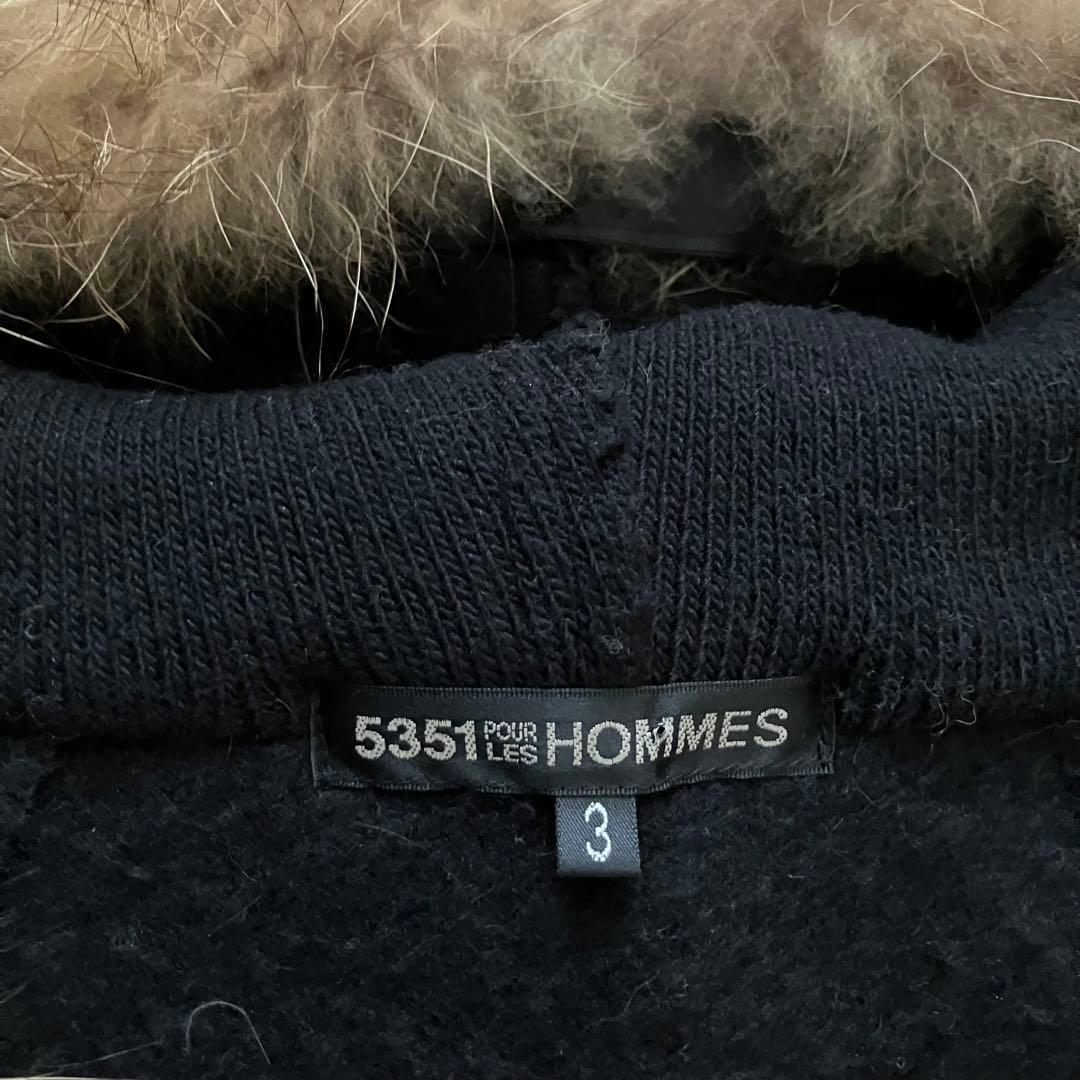 ジャケット・アウター 00s 5351 pour les hommes fur wool coat