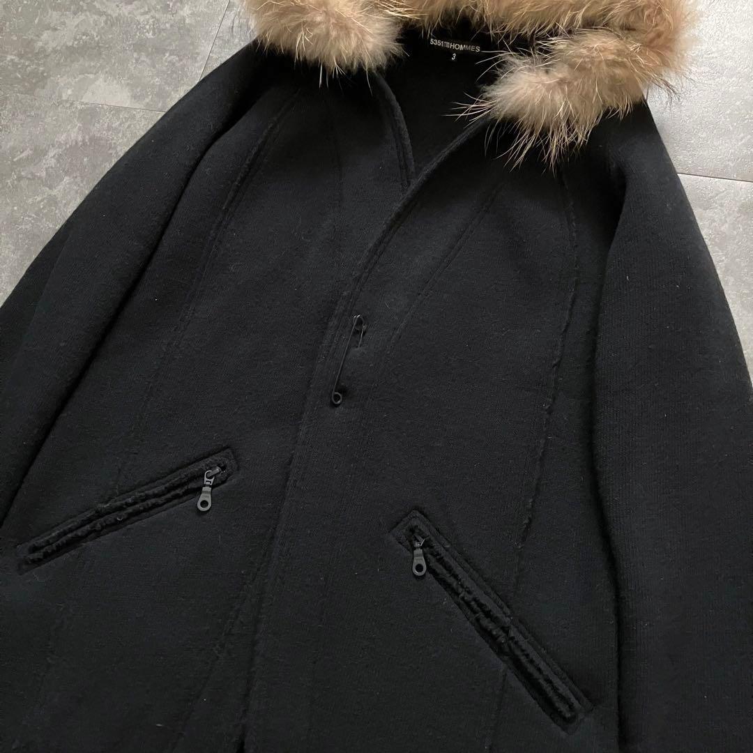 ジャケット・アウター 00s 5351 pour les hommes fur wool coat