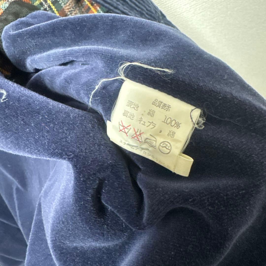 コーデュロイカバーオール NICKY ADAMS ネイビー