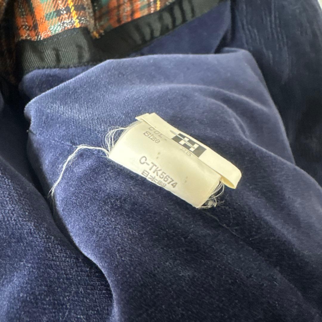 コーデュロイカバーオール NICKY ADAMS ネイビー