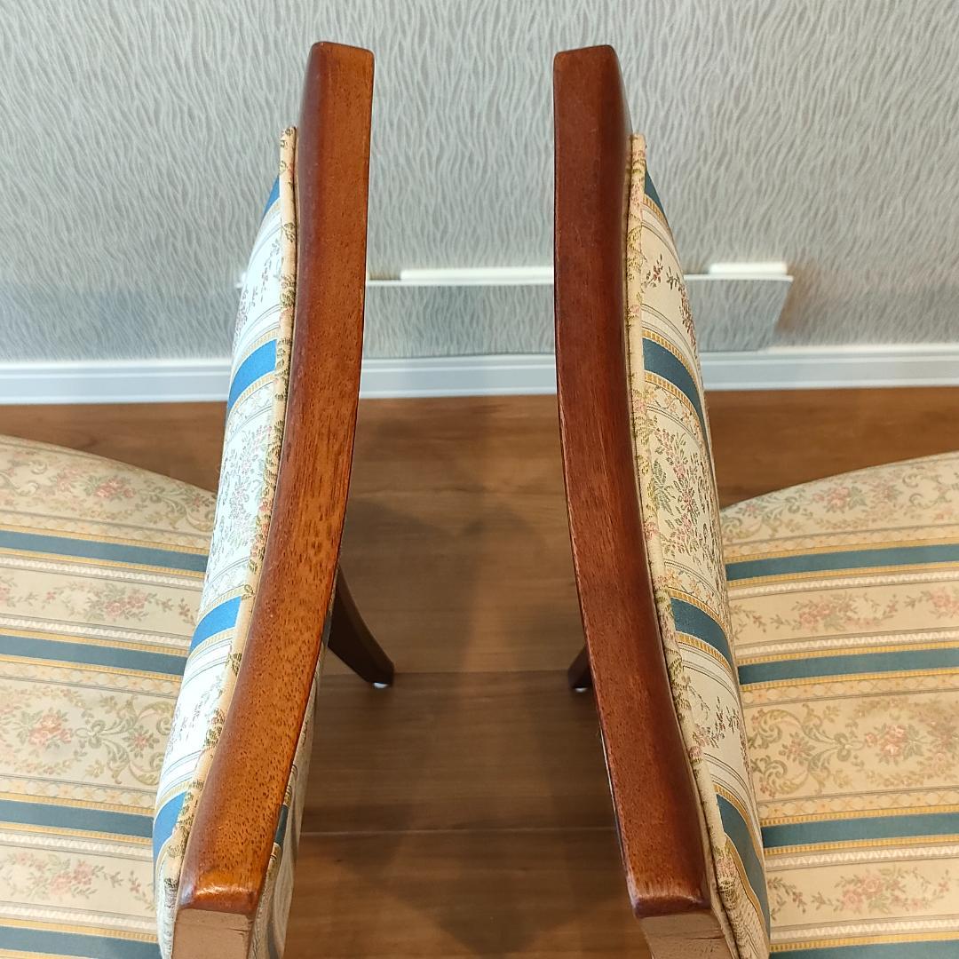 マルニ木工　ベルサイユ　ダイニングチェア　ロココ様式　2脚セット