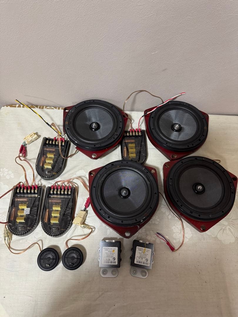 JBL MS-62C 高音質 カースピーカー一式 4個＋ツイーター 中古