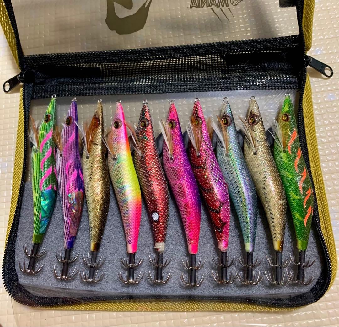 スクイッドマニア ワイルドチェイス3.5 他 10本セット ケース付き