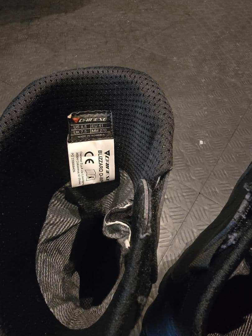 【ほぼ新品】 Dainese Blizzard D-WP （41）