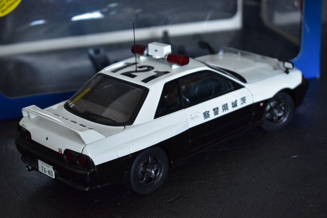 1/18 オートアート 日産 R32 スカイライン GT-R 茨城県警 パトカー